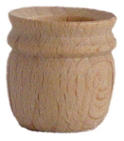Holztüllen (Kugelform) Durchmesser 14 mm