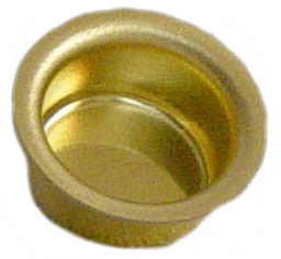 Kerzentüllen (Blecheinsatz) Durchmesser 14 mm